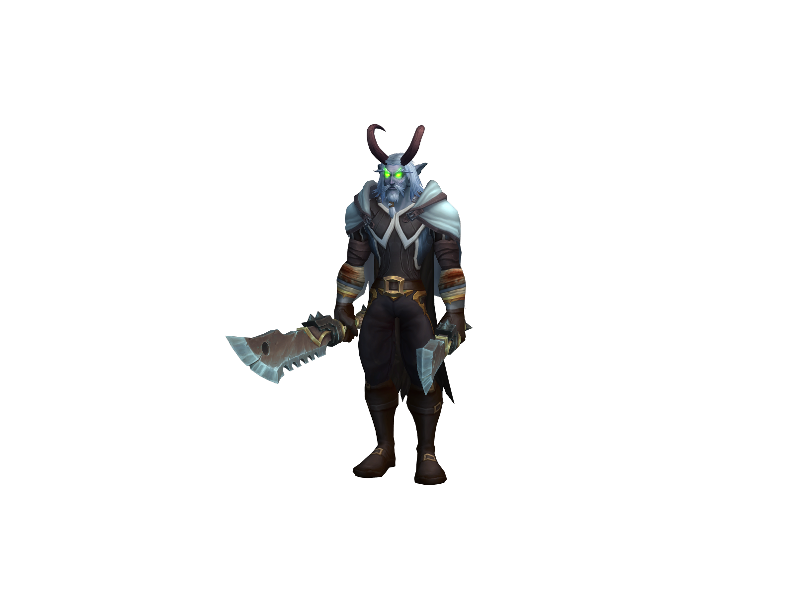 Lombrey 3D character render