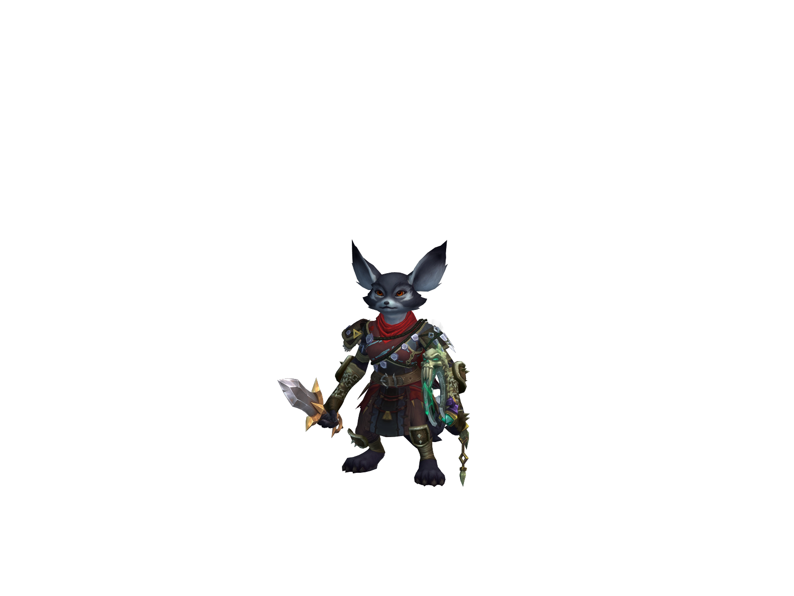Kolto 3D character render