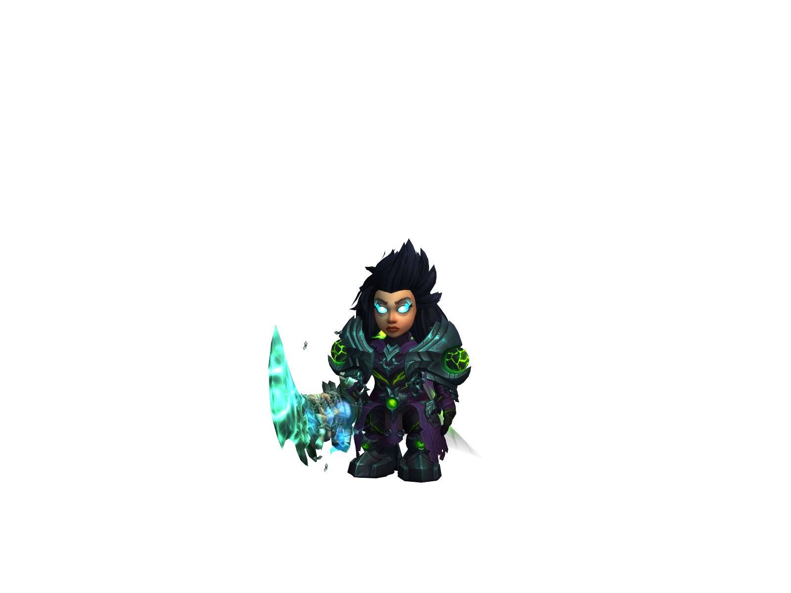 Skulltink 3D character render