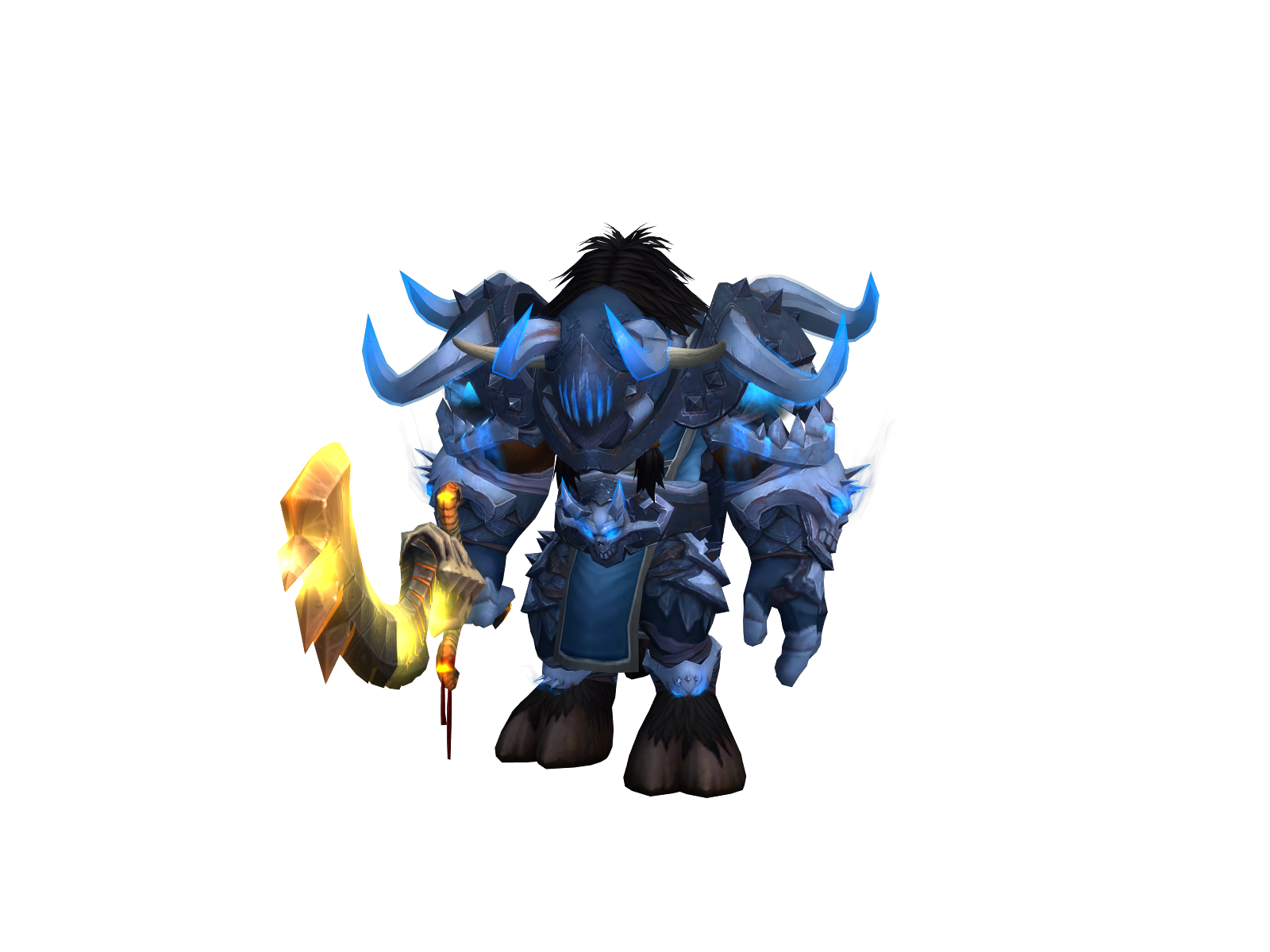 Bulkek 3D character render