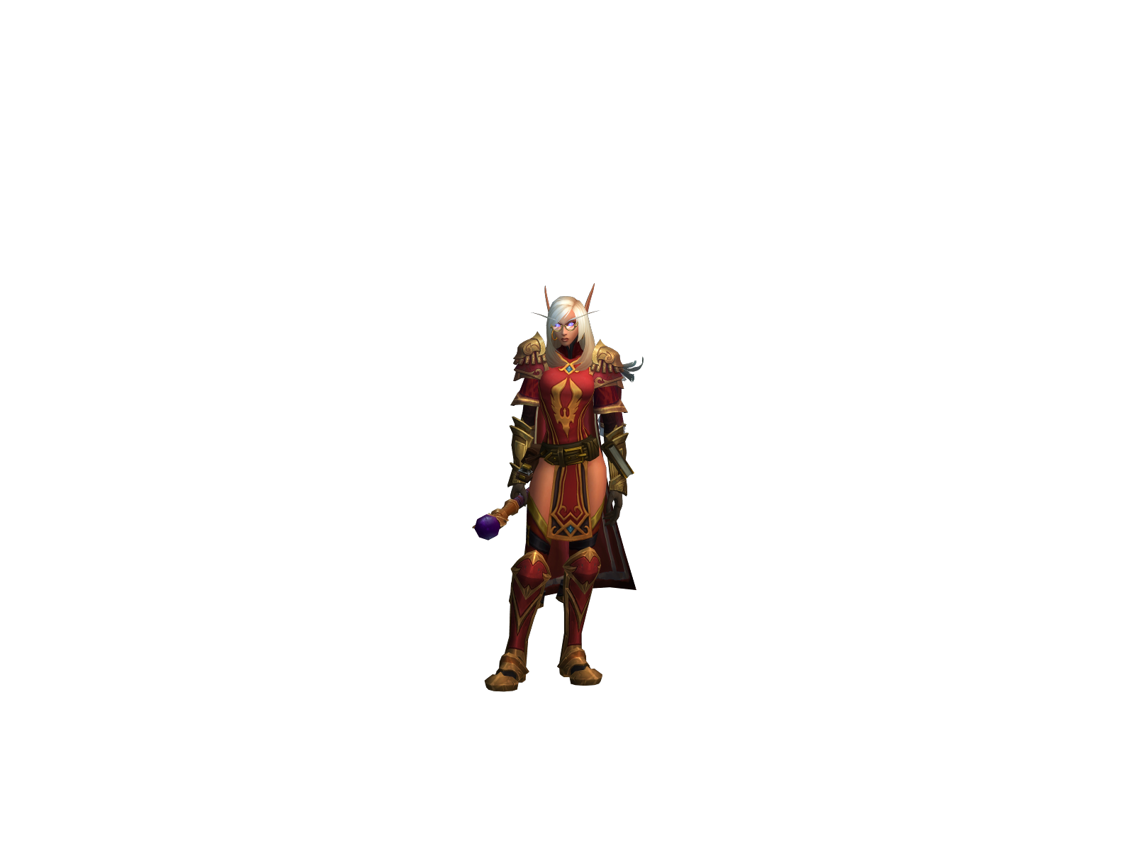 Zinelia 3D character render