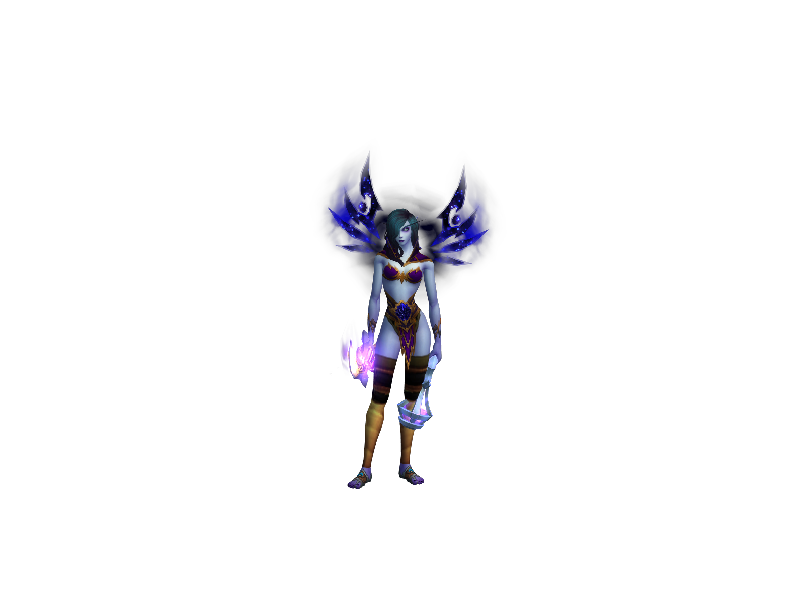 Aolyna 3D character render