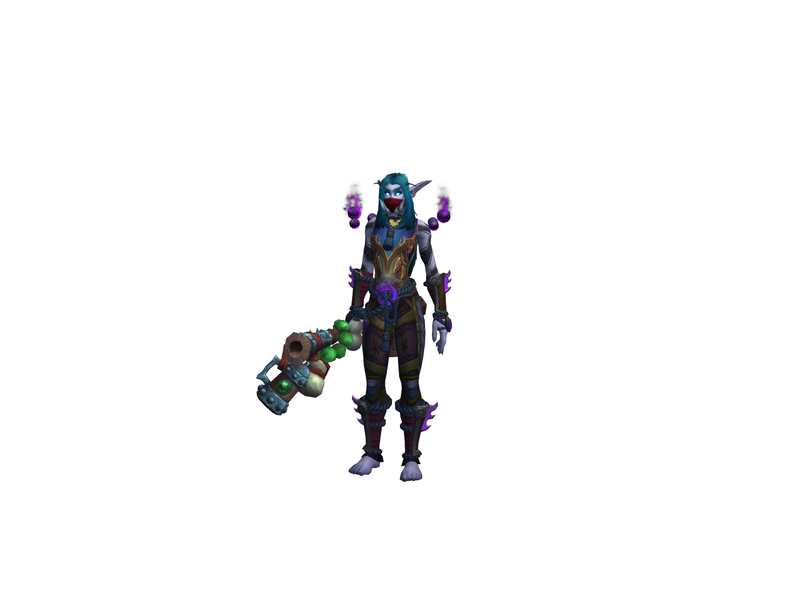 mistfyre 3D character render
