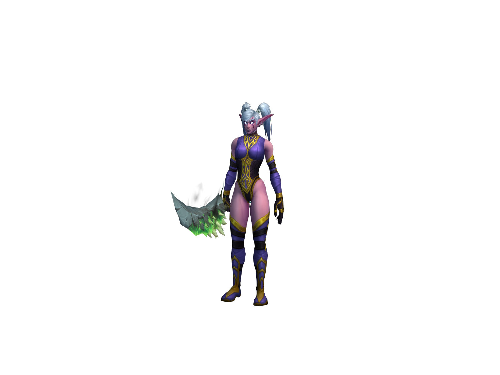 Zenìa 3D character render