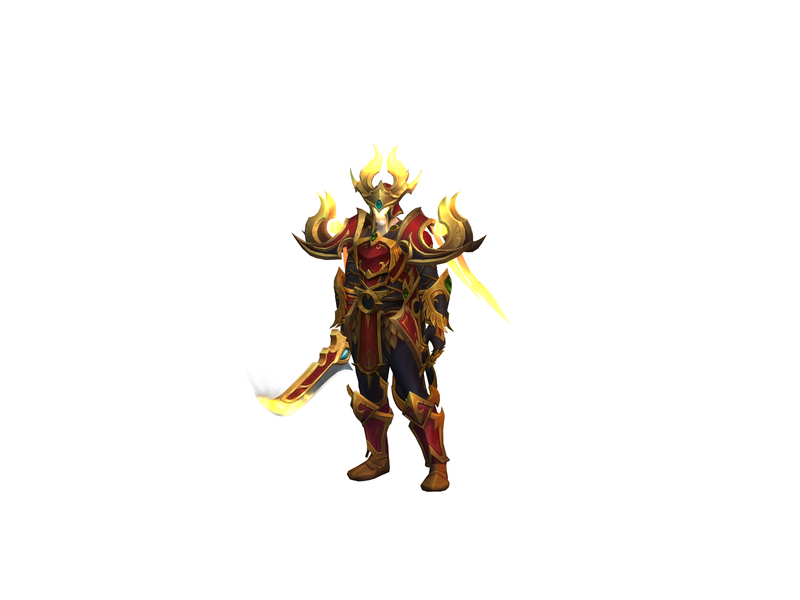 Elotharien 3D character render