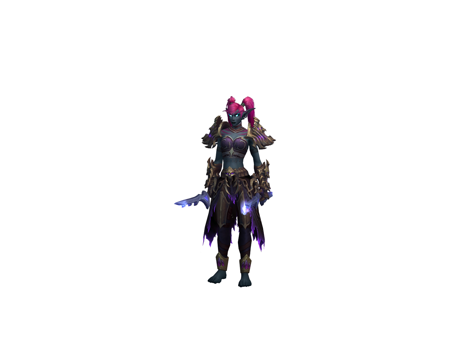 Lurkinggloom 3D character render