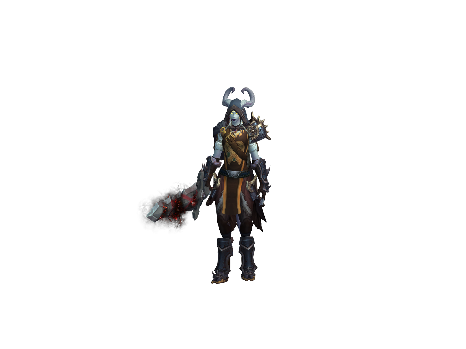 Elishro 3D character render