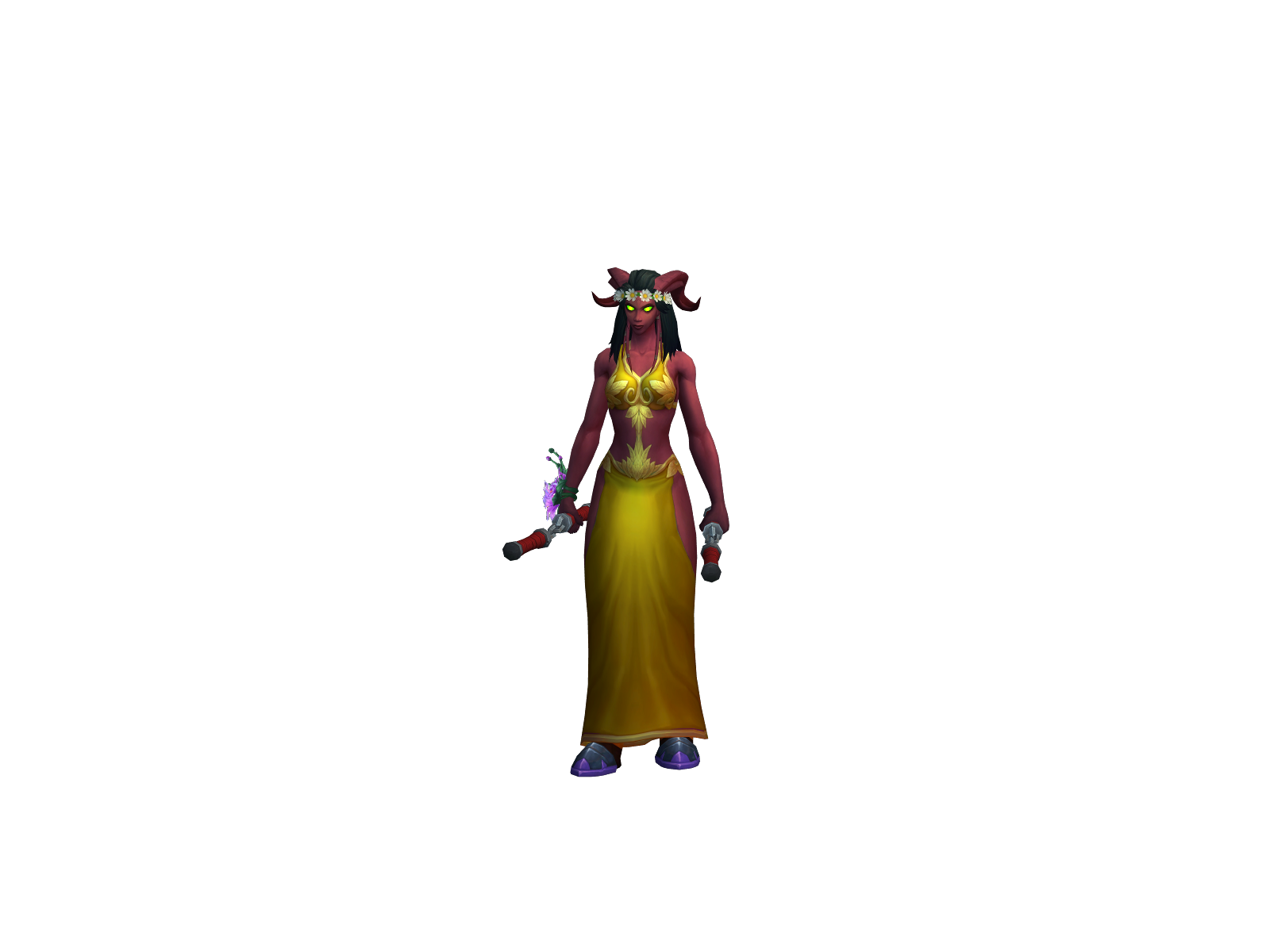 Evé 3D character render
