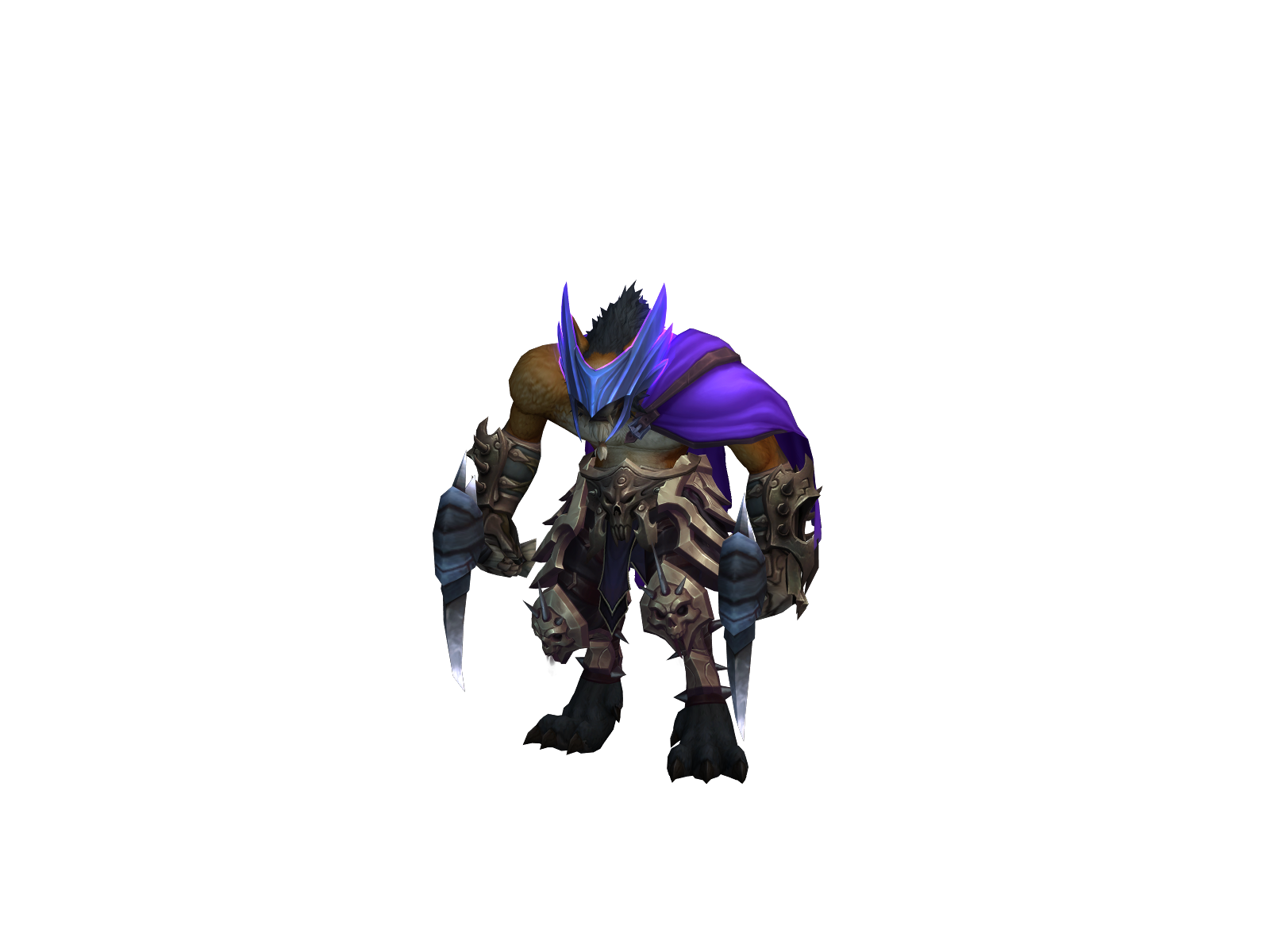 Foxrius 3D character render