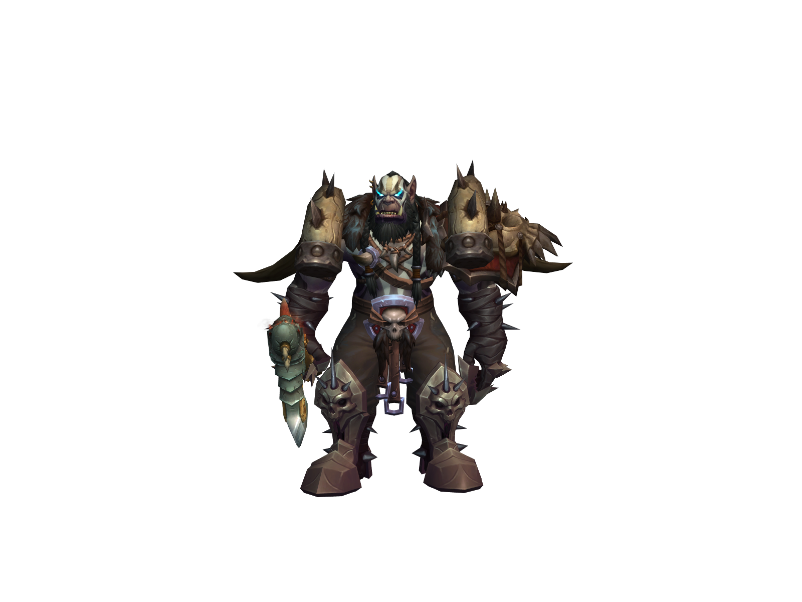 Zérafin 3D character render