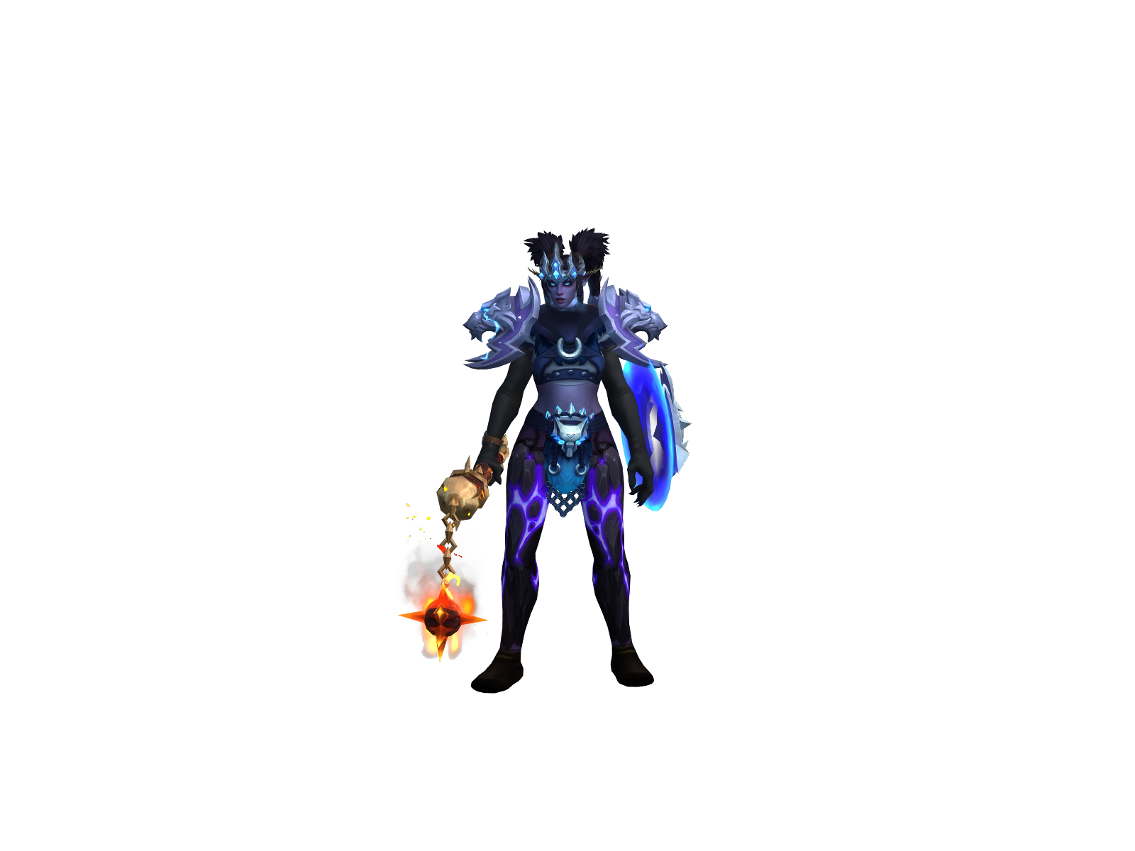 Bigmøm 3D character render