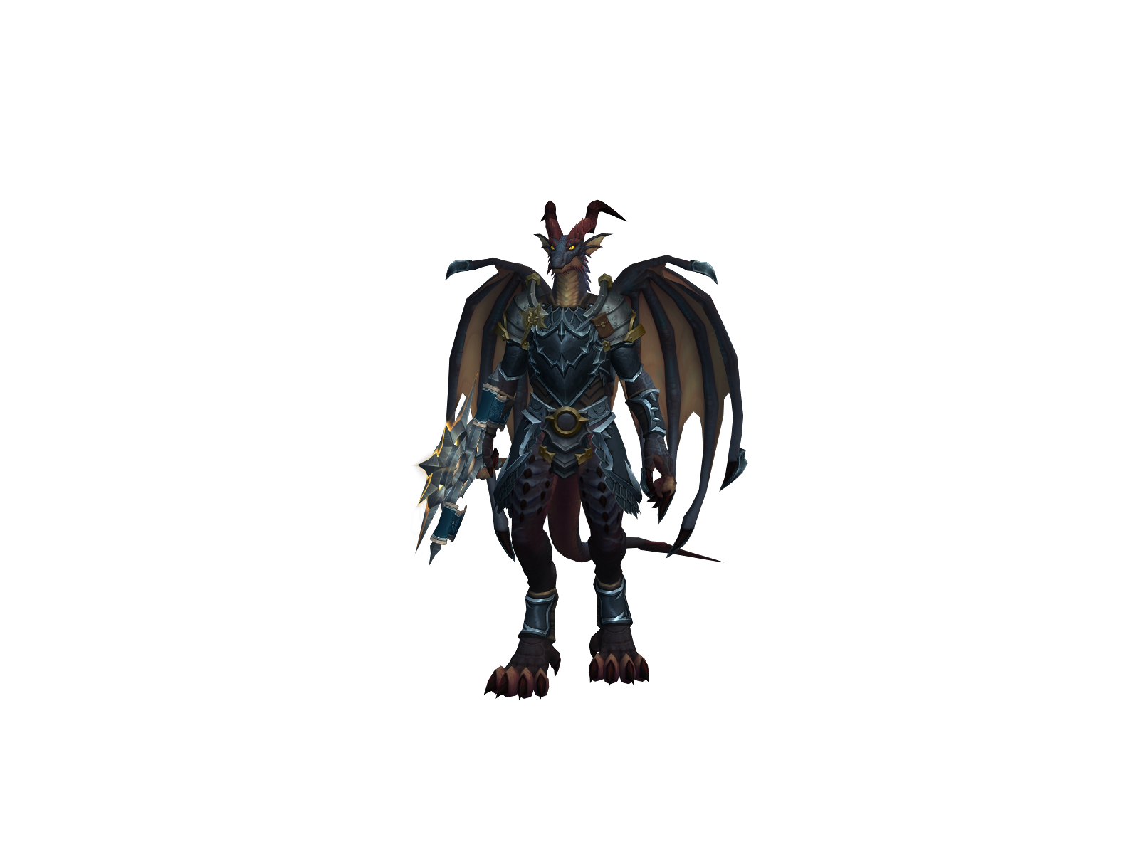 Duhke 3D character render