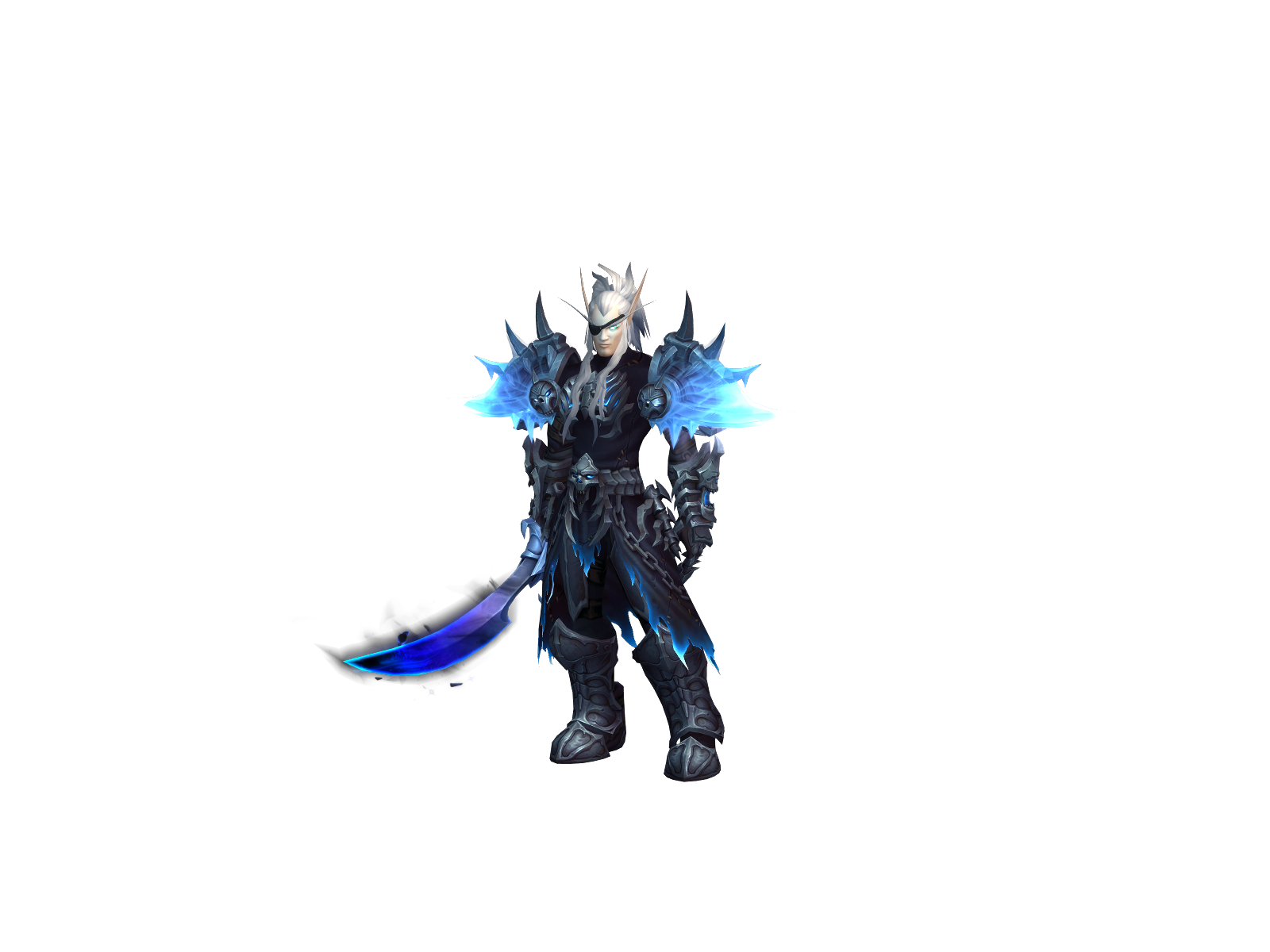 Zyraal 3D character render