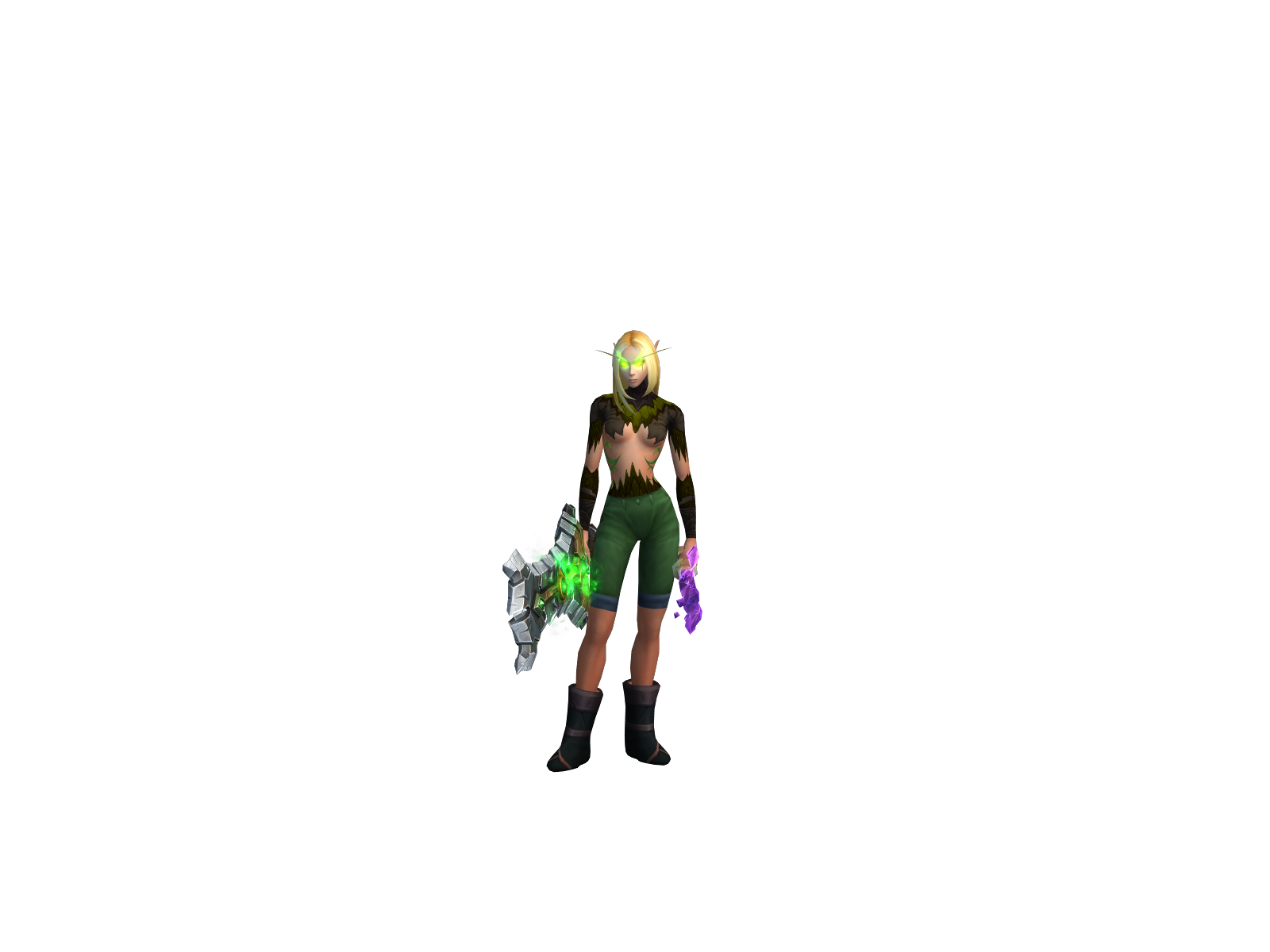 Magicdebuff 3D character render