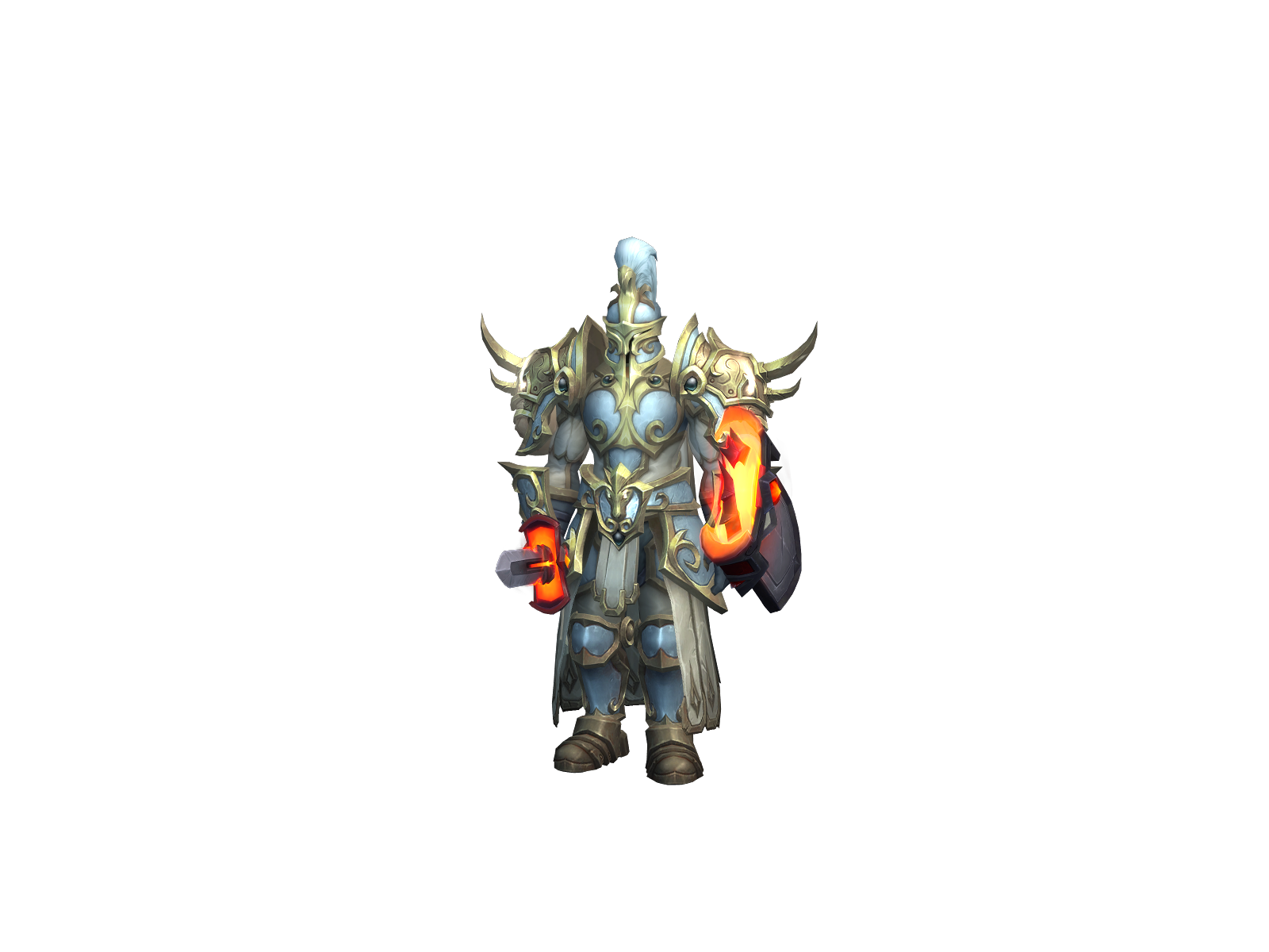 Pochodnia 3D character render