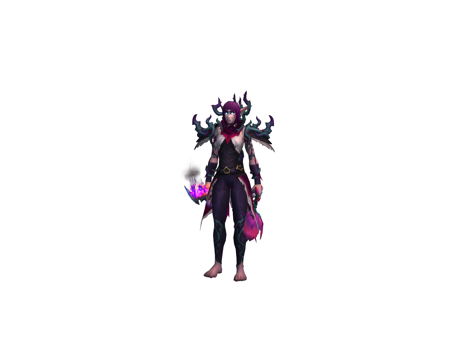 Astellírë 3D character render