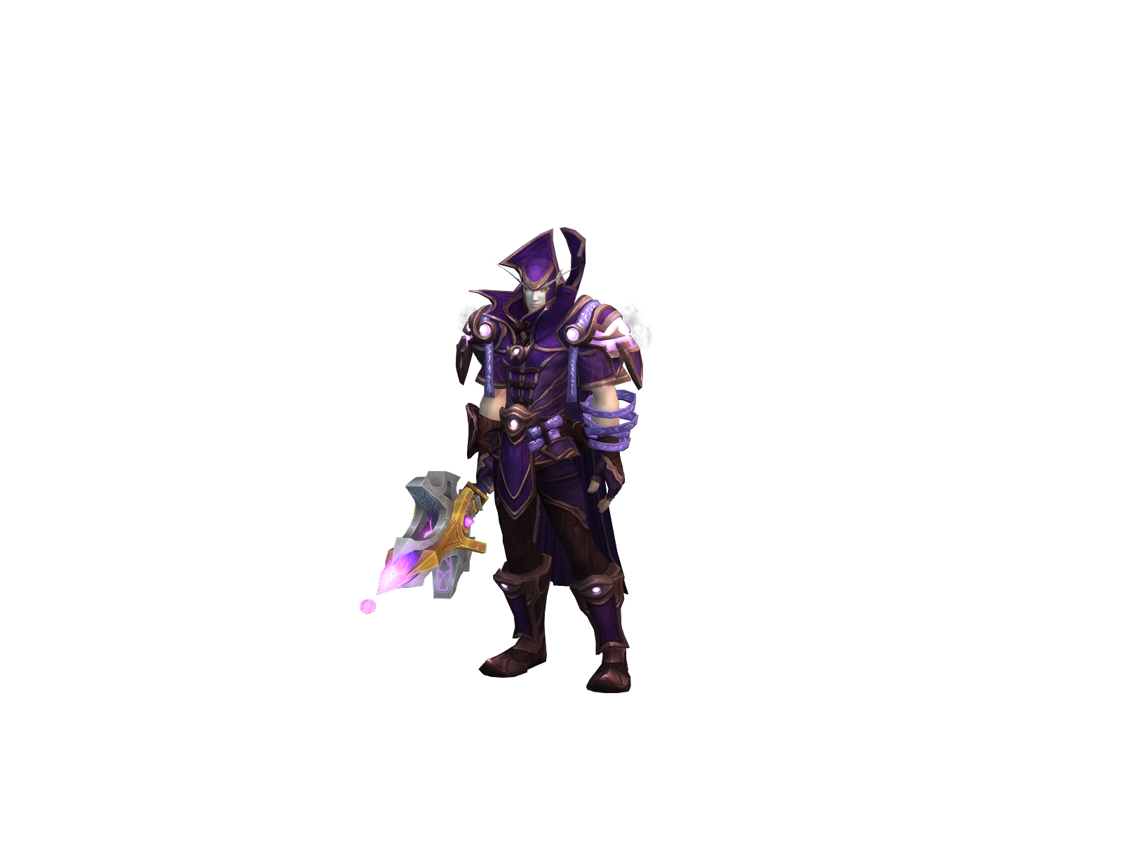 Morthern 3D character render
