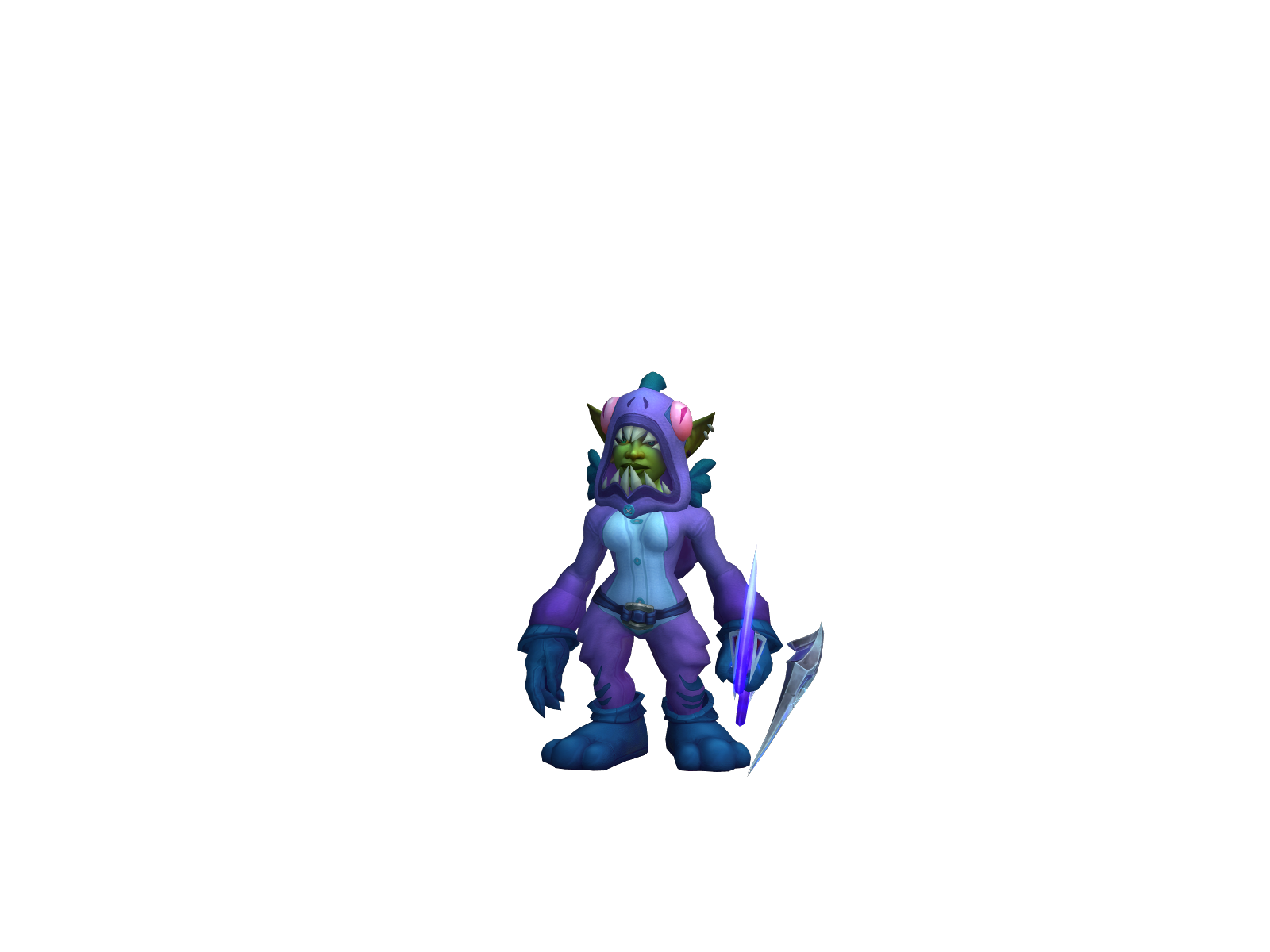 Kekrollagol 3D character render