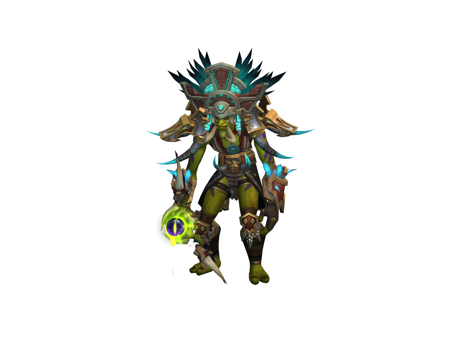 Zebkah 3D character render