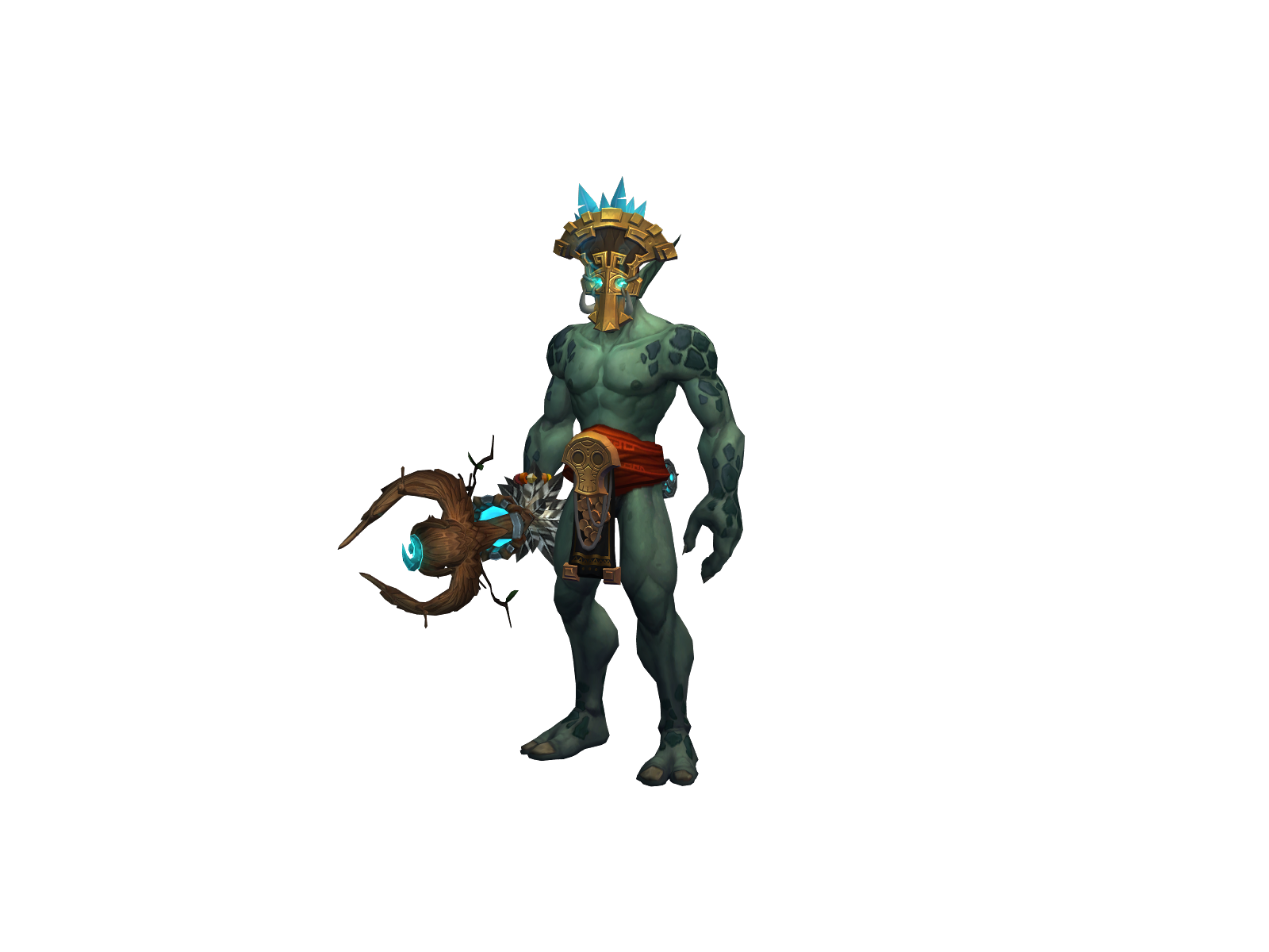 Matsleaf 3D character render