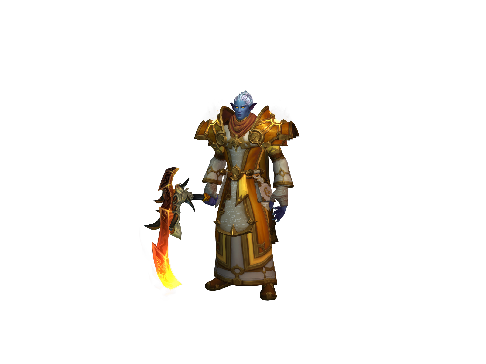 Wronged 3D character render