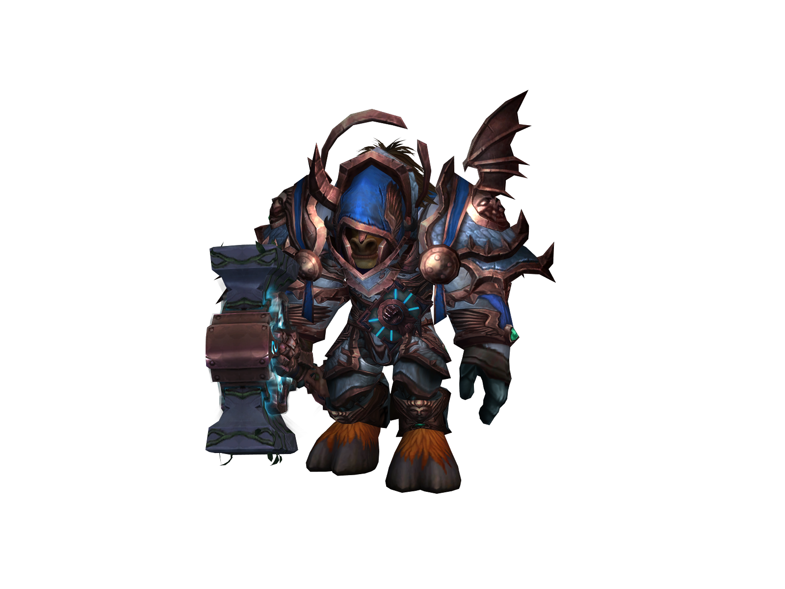 Retpal 3D character render