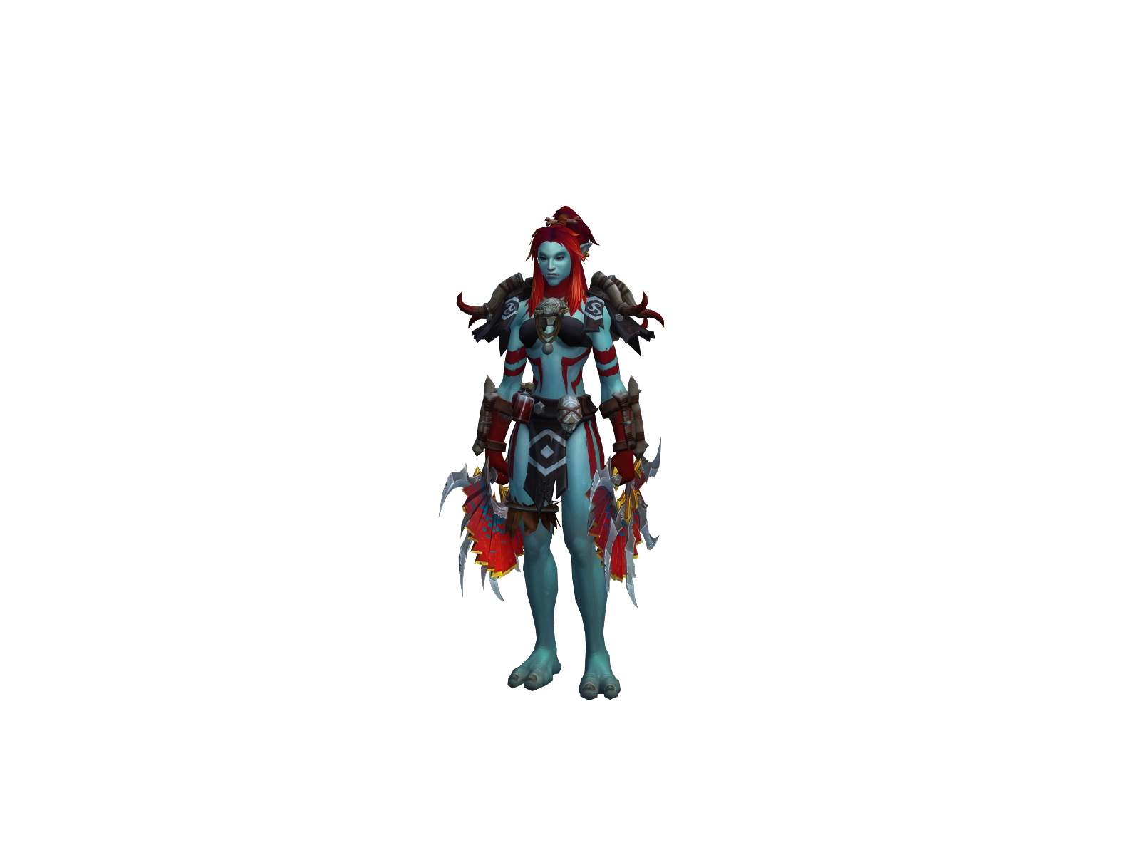 Jurinna 3D character render
