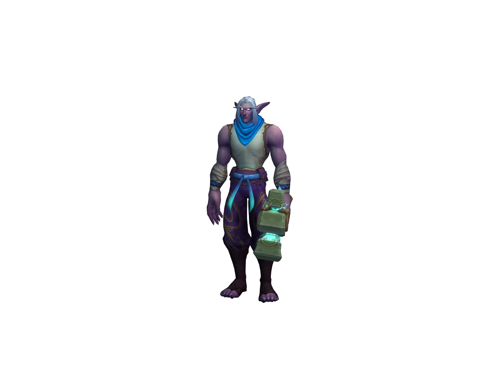 Esaran 3D character render
