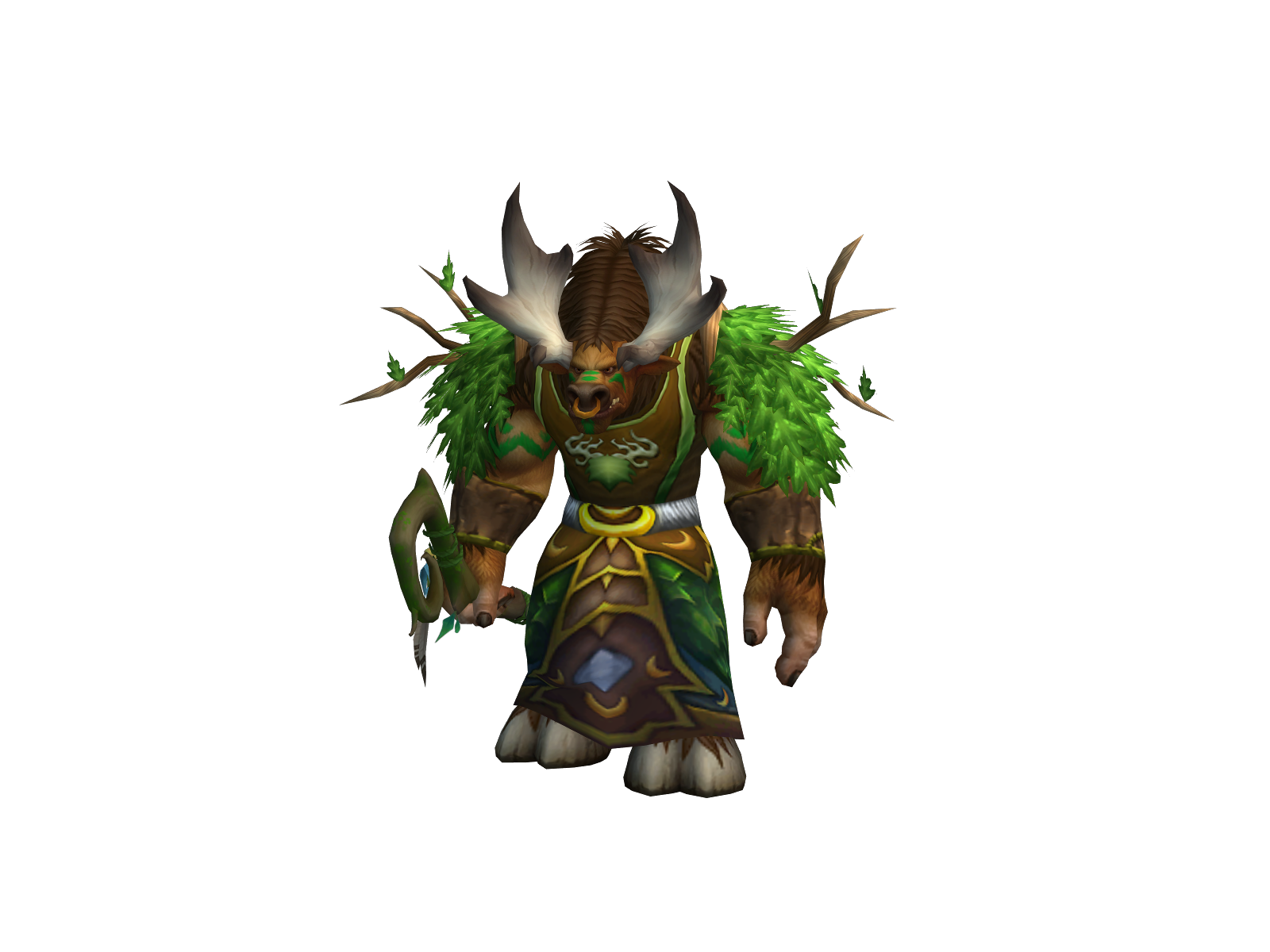 Djemdruid 3D character render