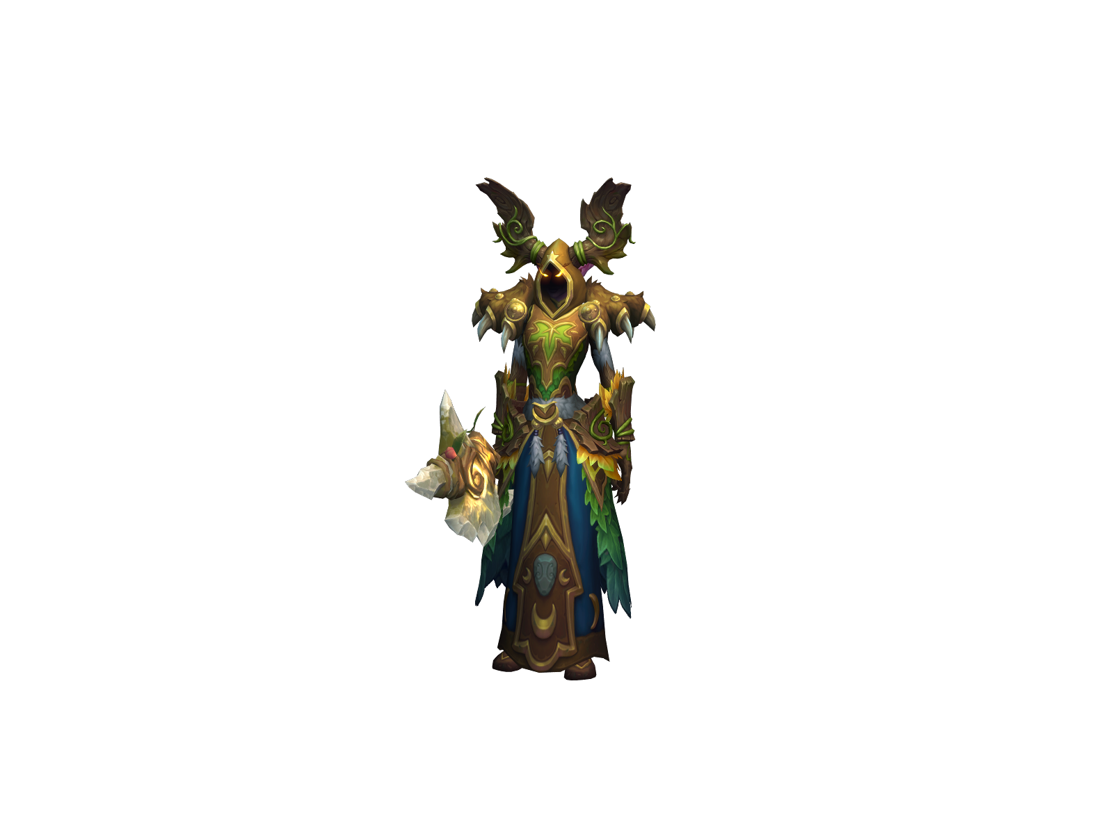 Tuhm 3D character render