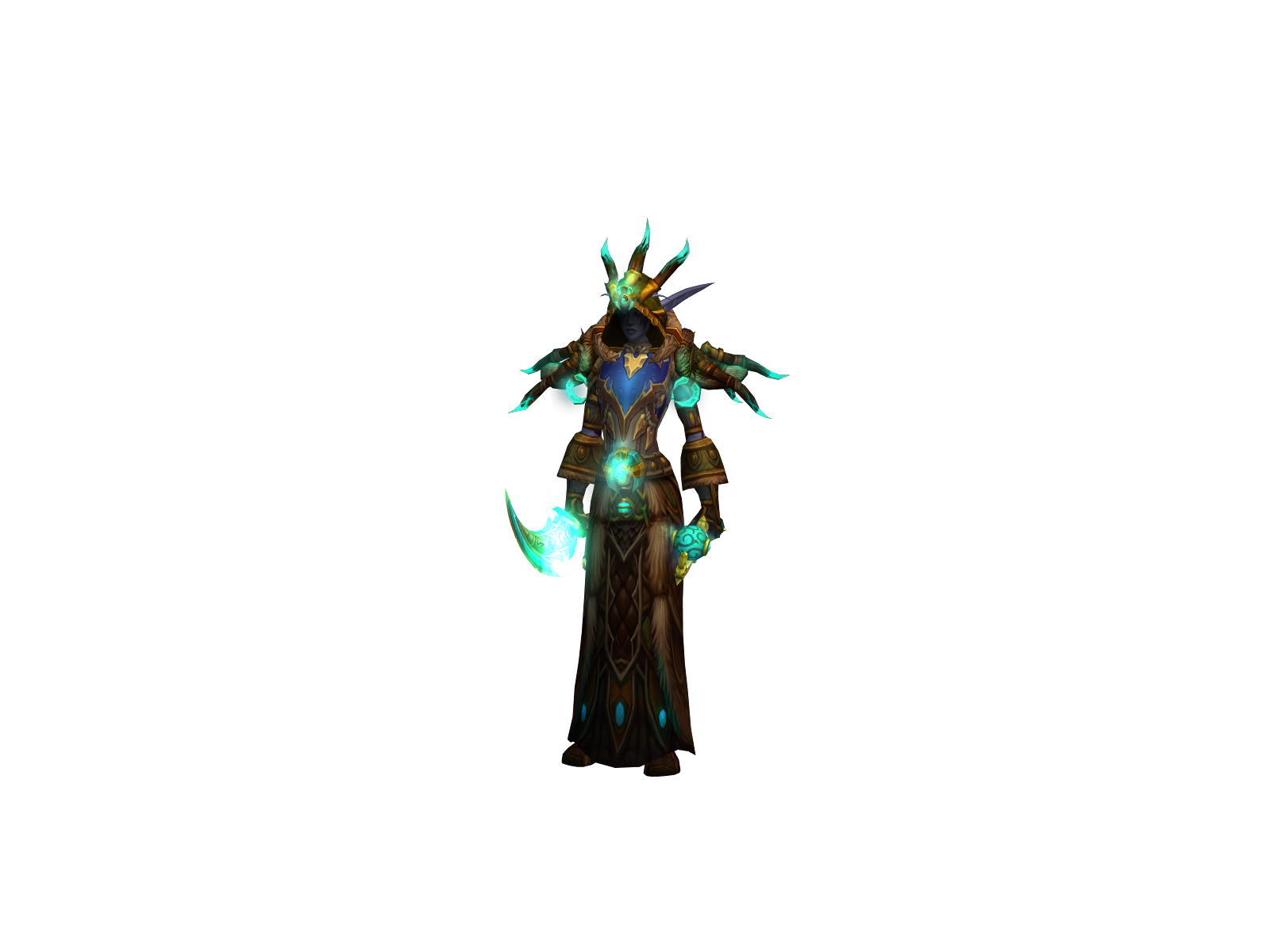 Immadruid 3D character render