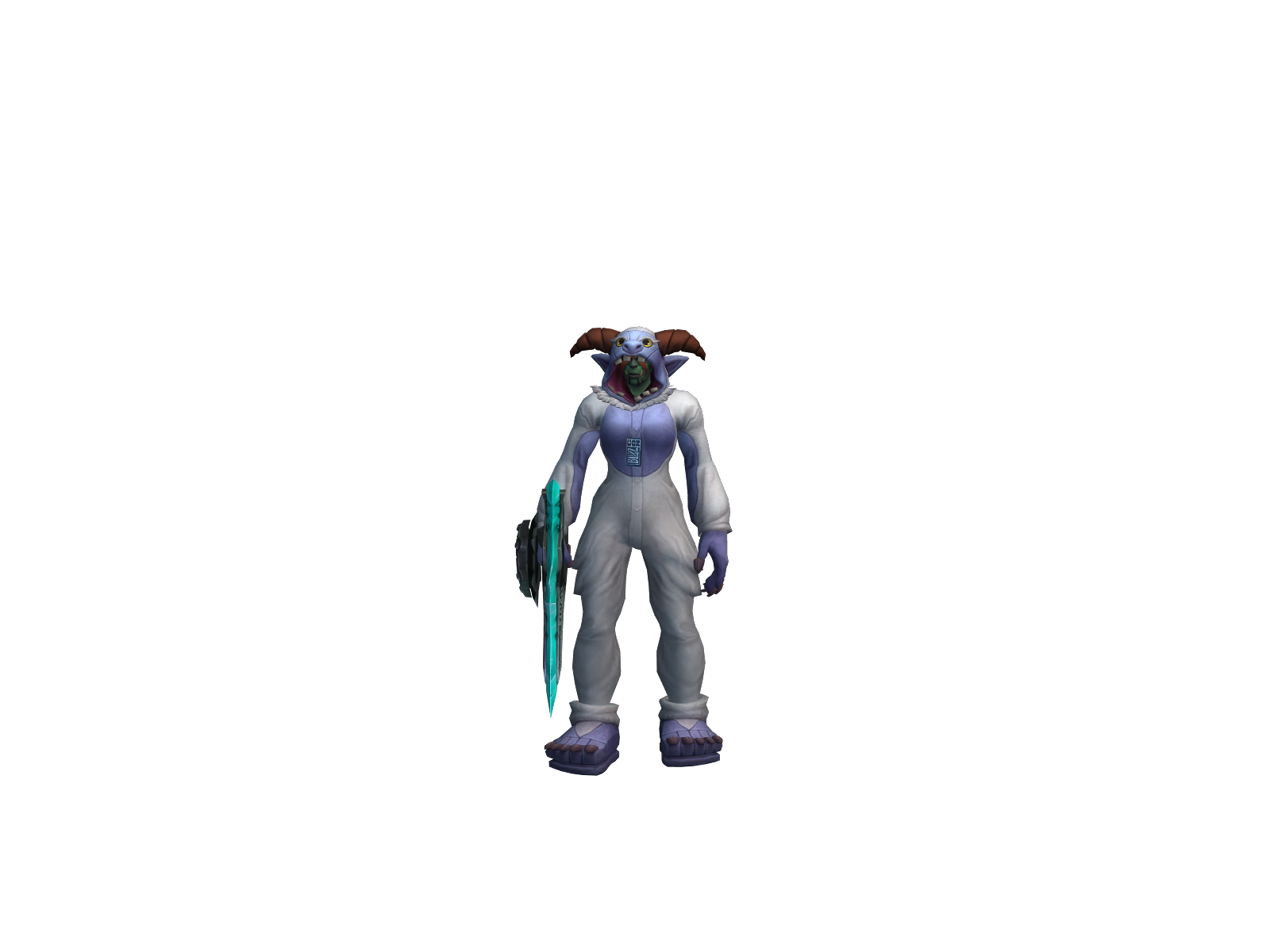 Mikaling 3D character render
