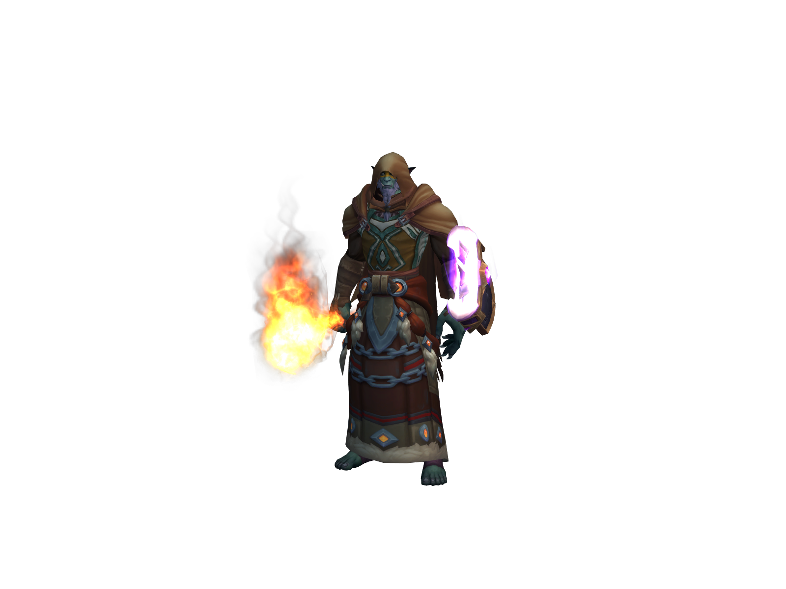Mantak 3D character render