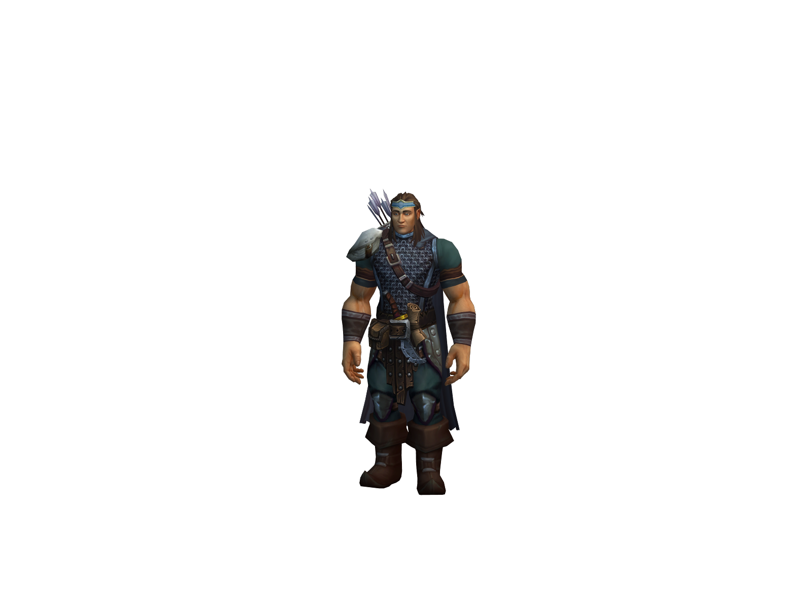 Luccan 3D character render