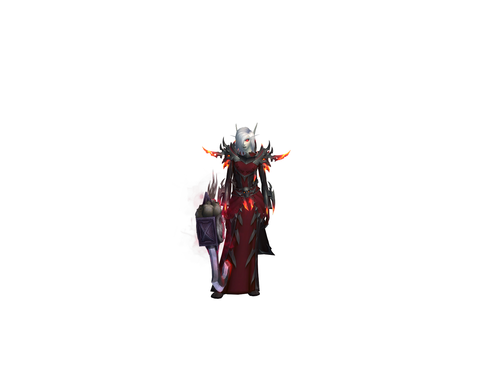 Xorothia 3D character render