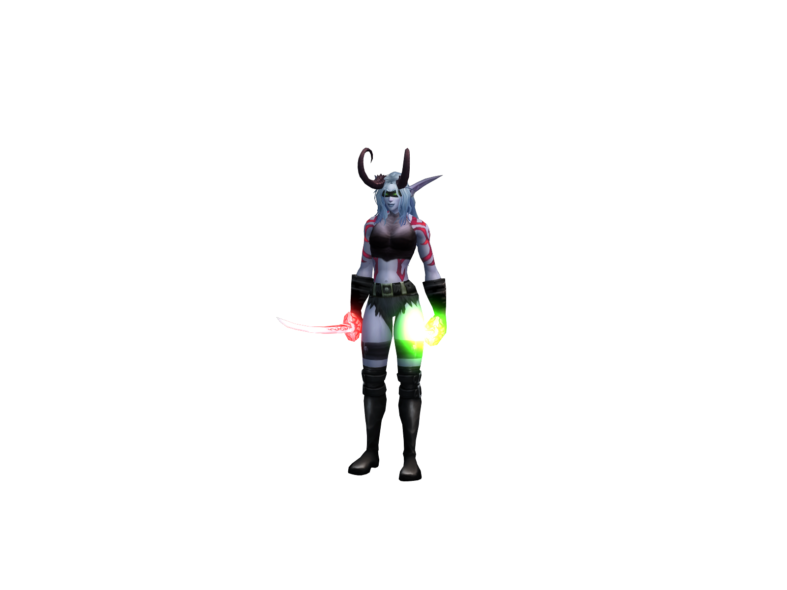Azkaal 3D character render