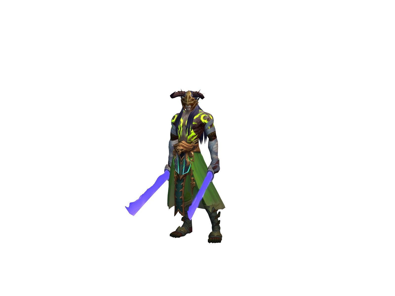 Irailek 3D character render
