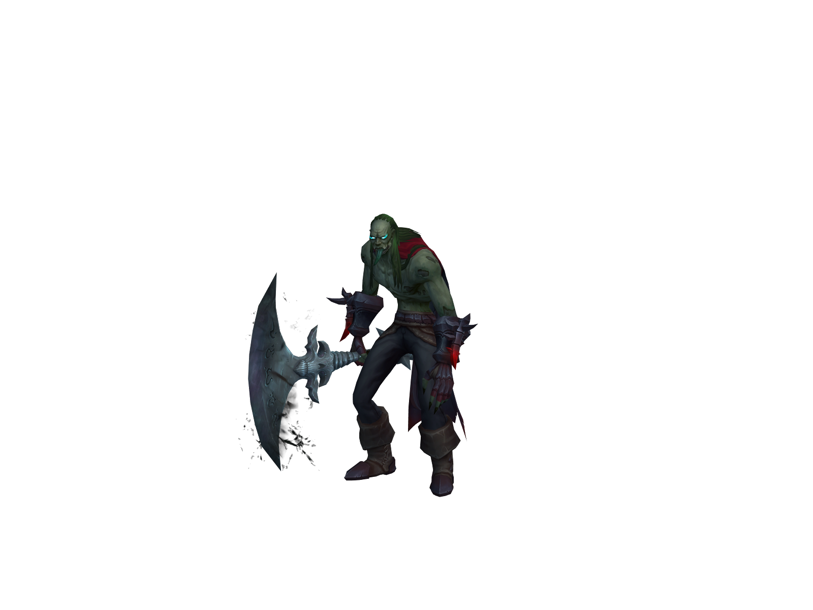 Ostefinger 3D character render