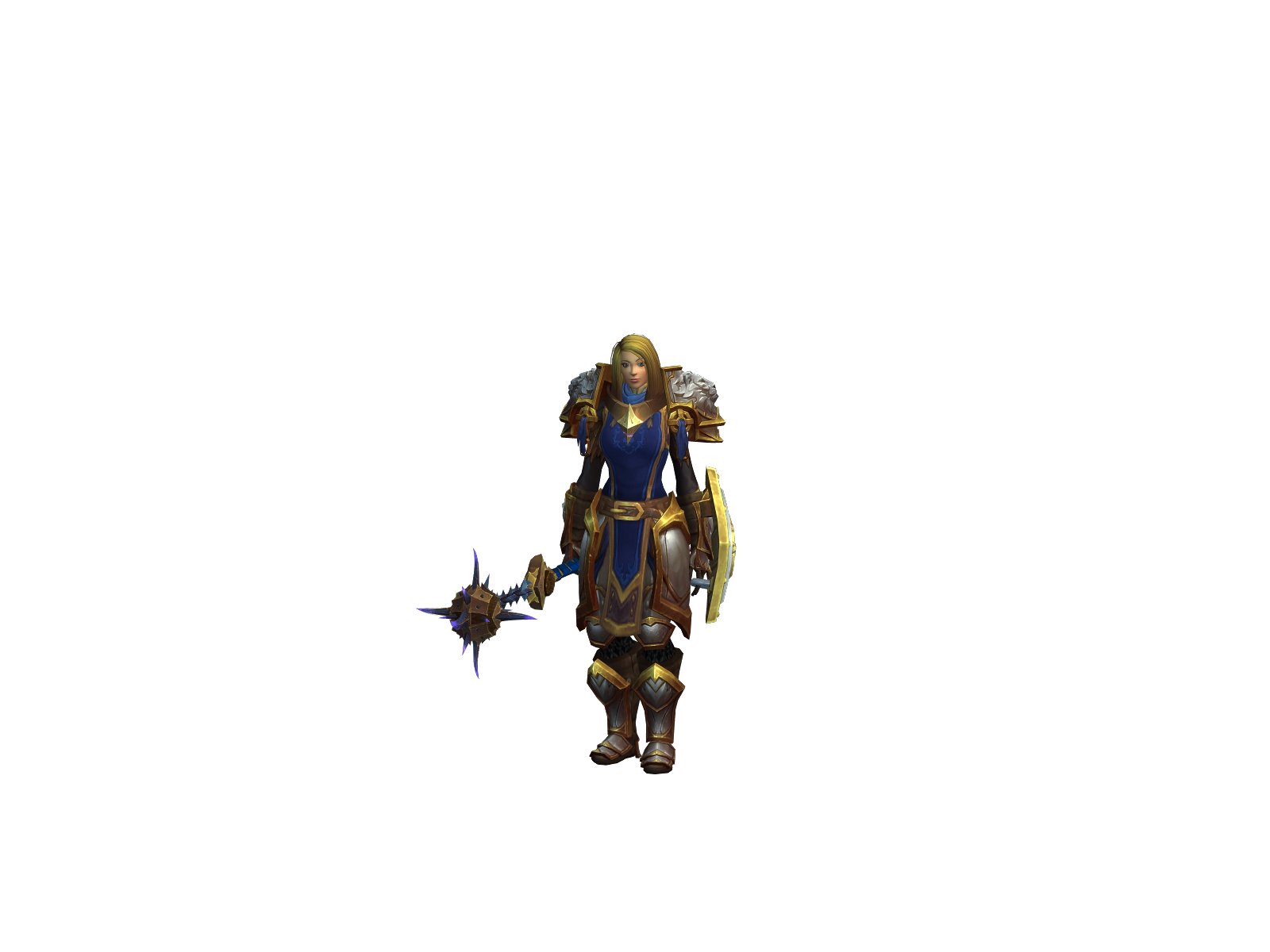 Valia 3D character render