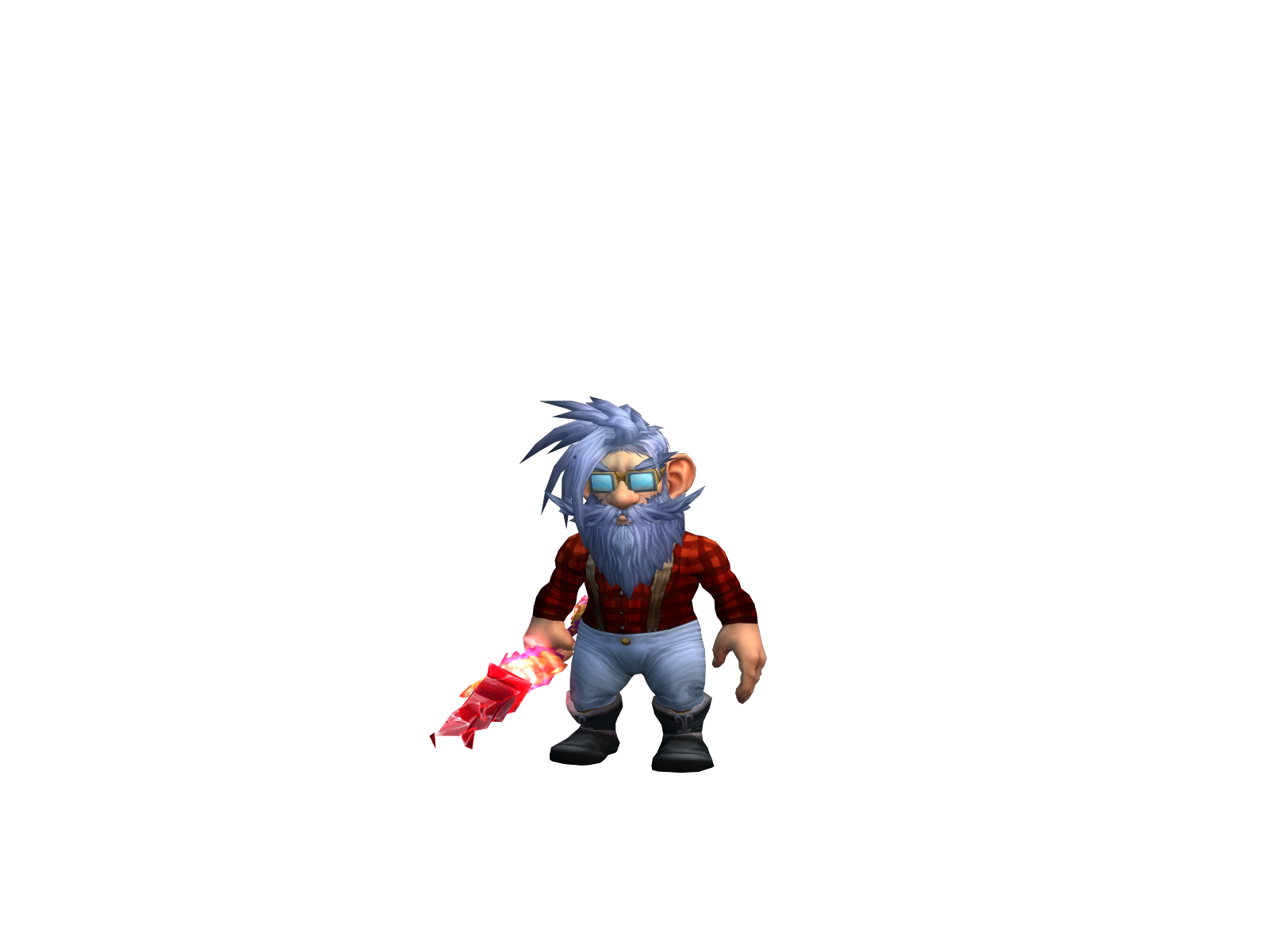 Drizzlebam 3D character render