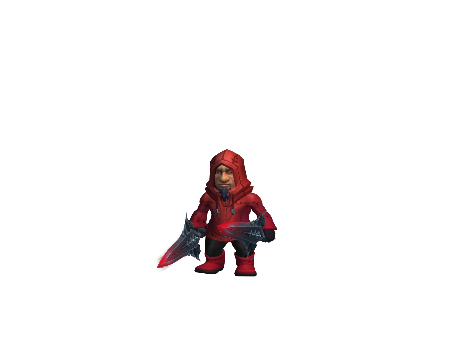 Mallaria 3D character render