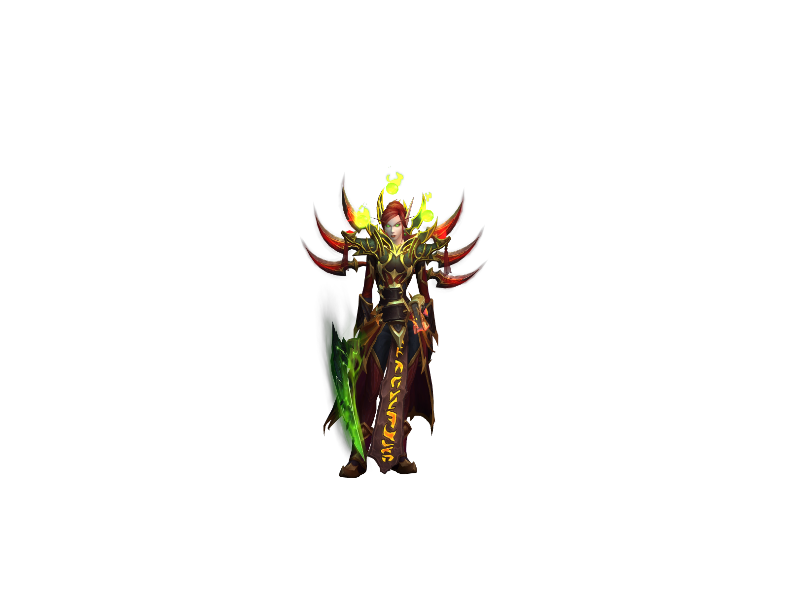 Sinistrasai 3D character render