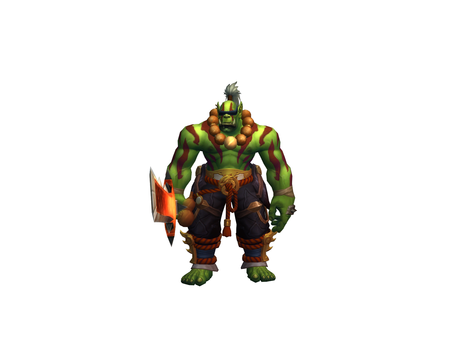 Felthrax 3D character render