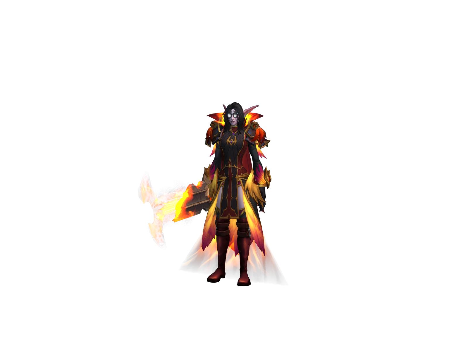 Bluella 3D character render