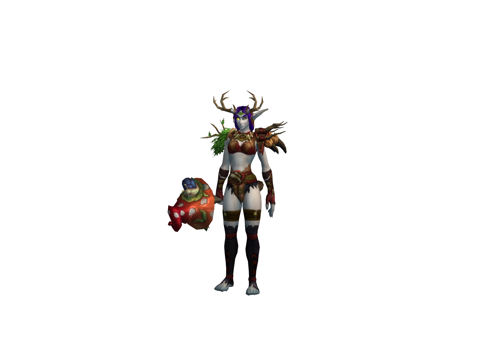 Marfushka 3D character render