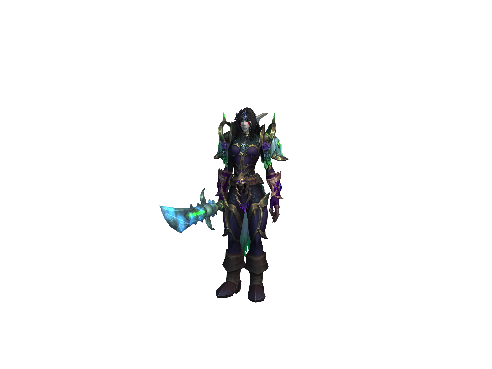 Yvraa 3D character render