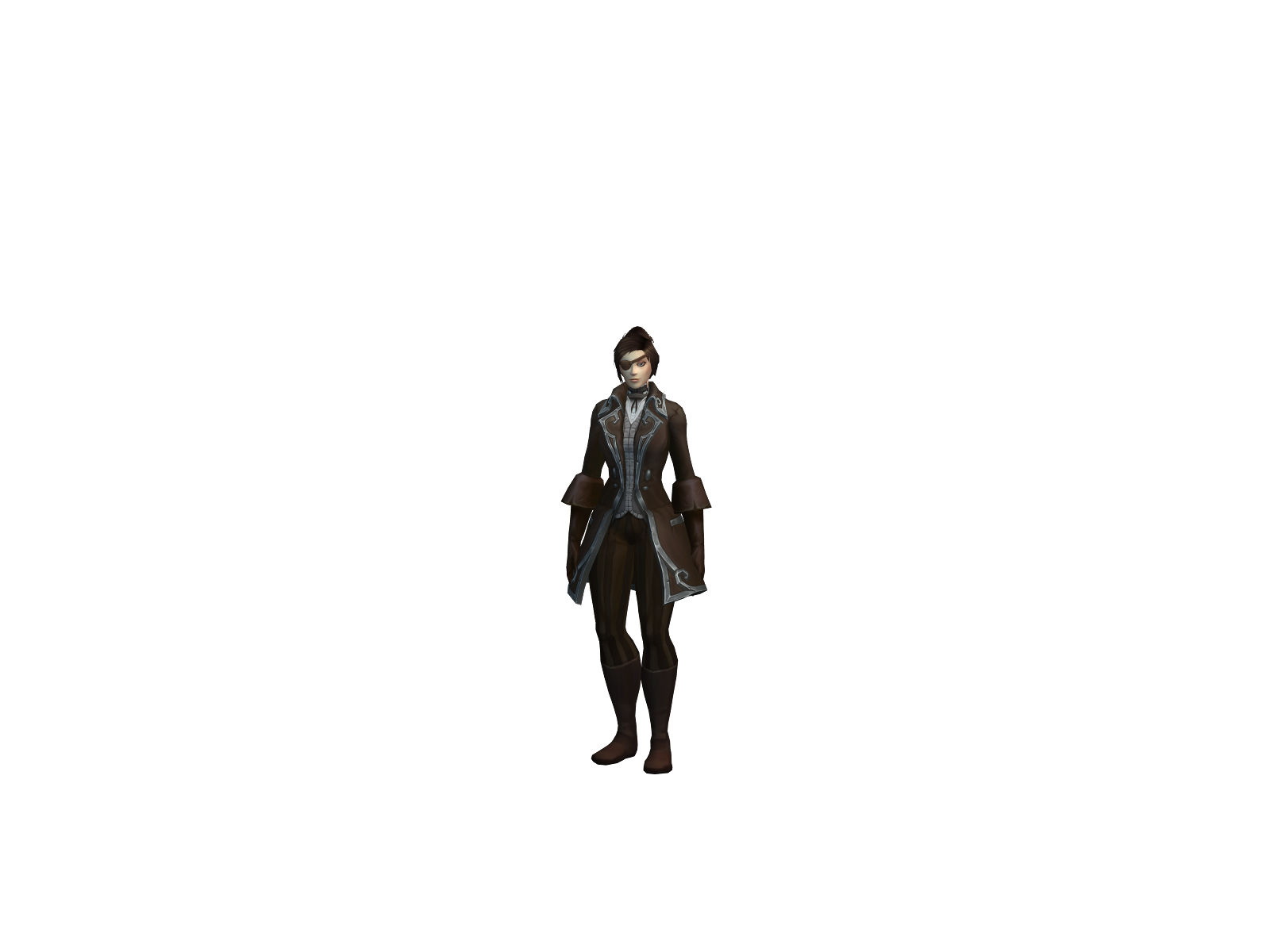 Andette 3D character render