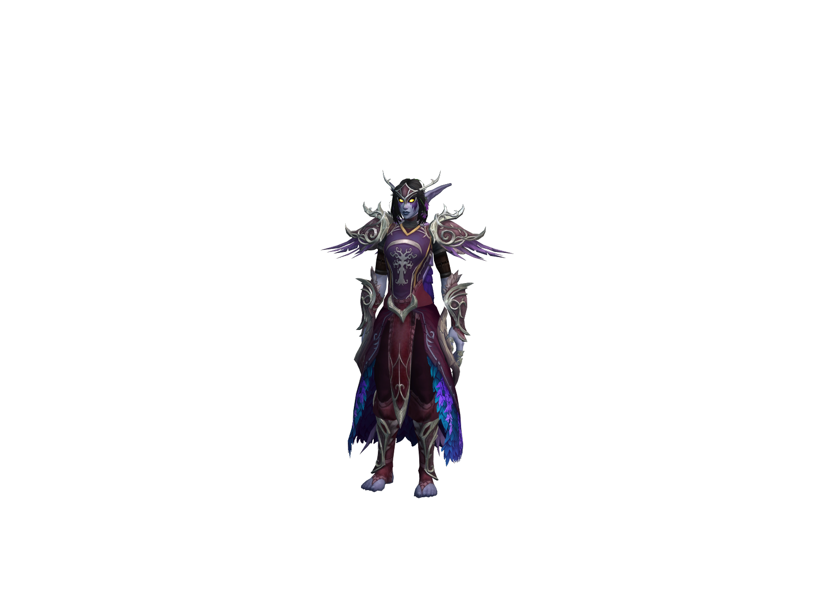 Phandris 3D character render