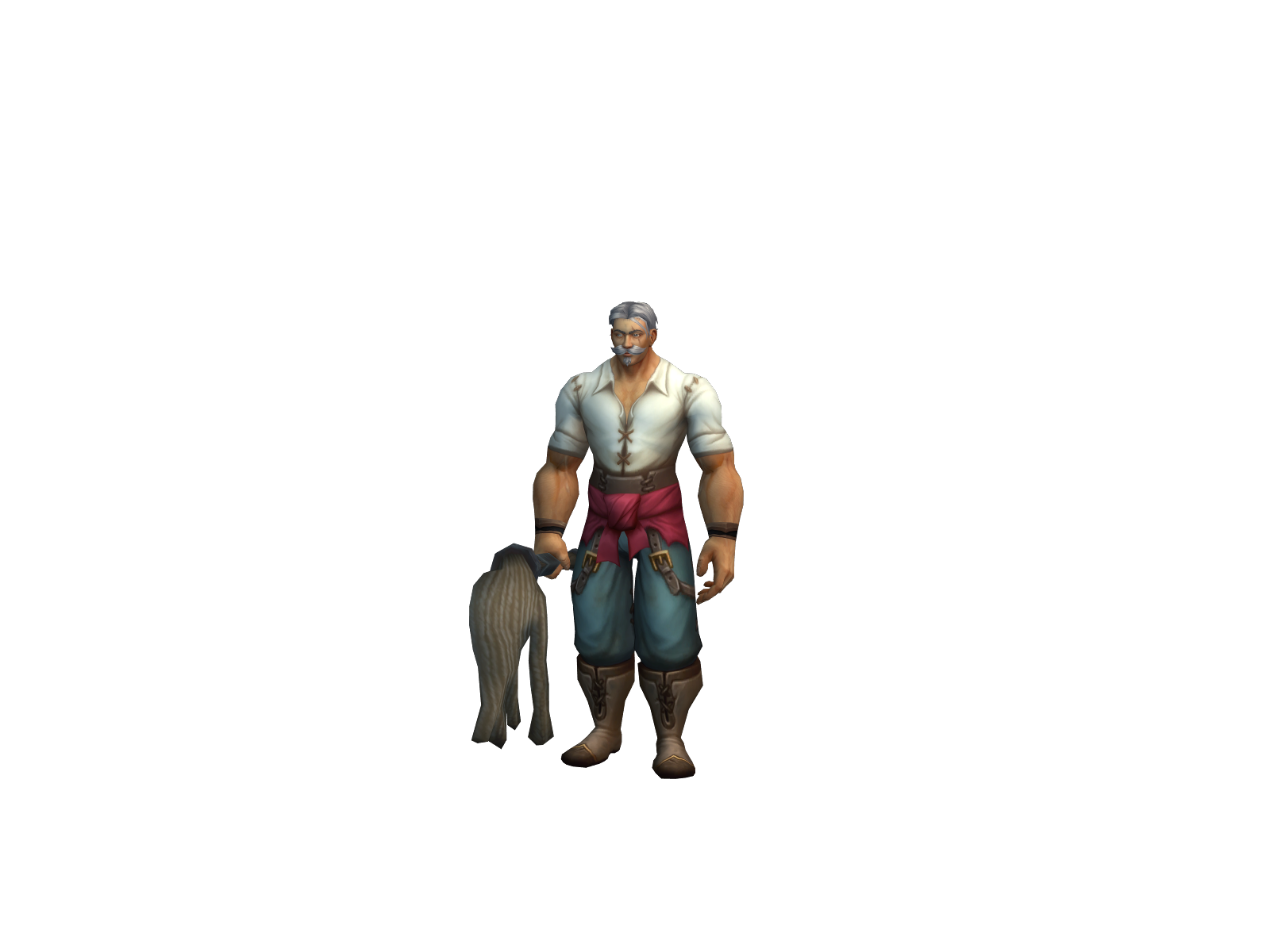 Polodin 3D character render