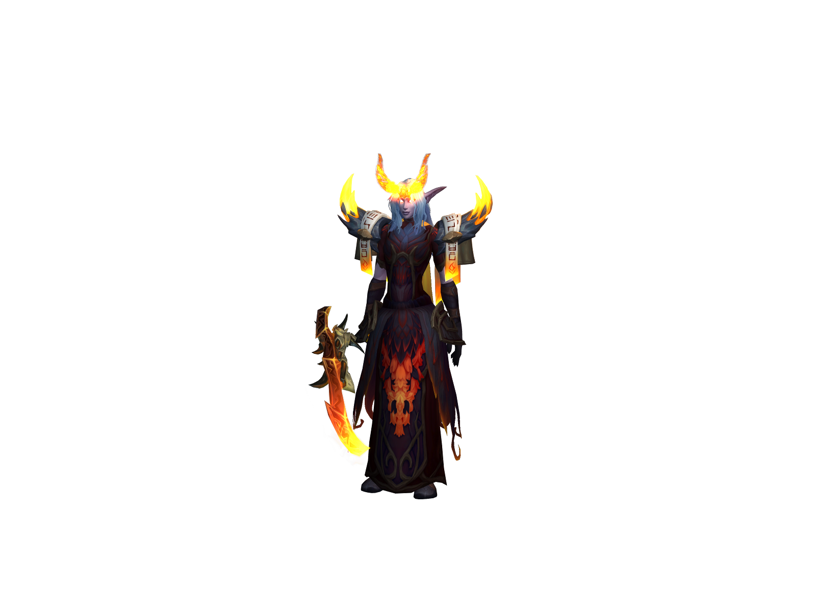 Angrynelf 3D character render